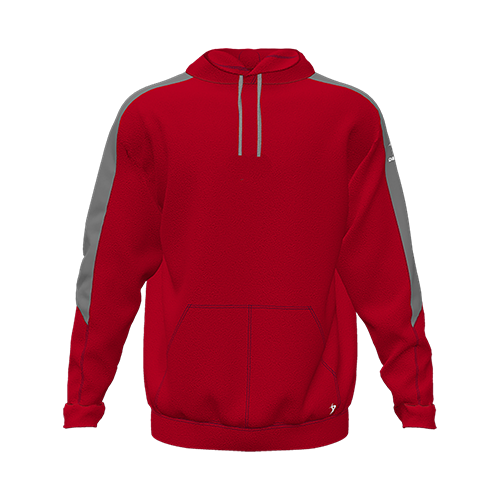 [CUS-DFW-HOOD-FLC-LSL-RED-YXS-LOGO2] Hoodie (Youth XS, Red, Logo 2)