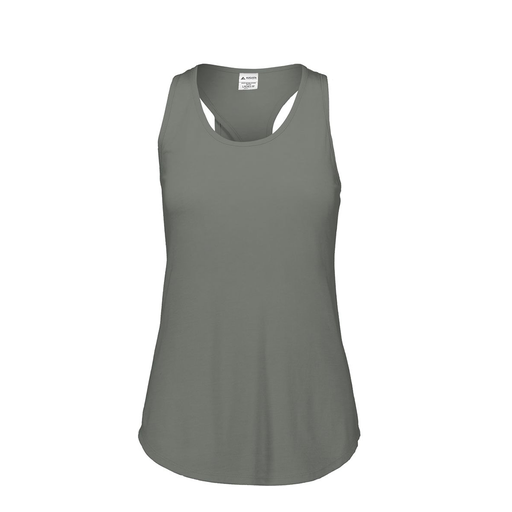 [FT0TUBGY-FAS-LOGO2] Ladies Tri Blend Tank Top (Female Adult S, Gray, Logo 2)