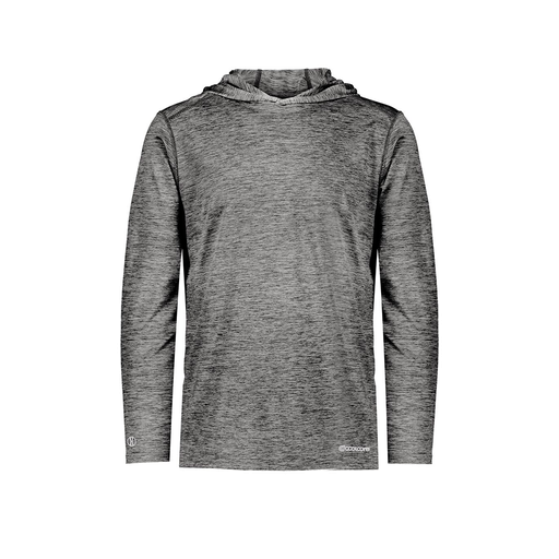 [FOLHCGBK-AS-LOGO2] Men's Charge Hoodie (Adult S, Black, Logo 2)