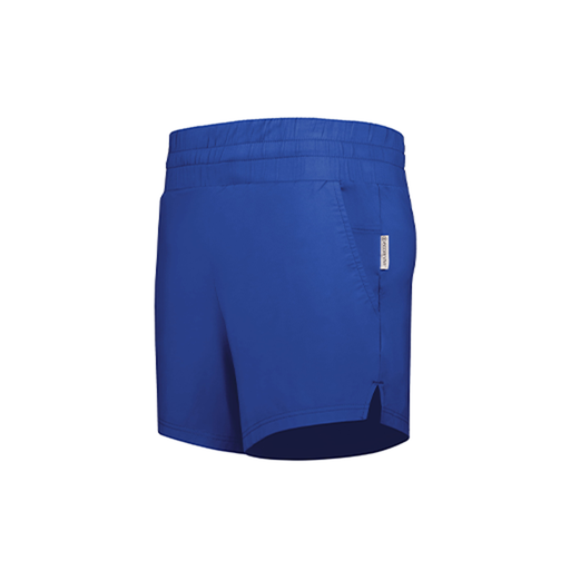 [225705.060.XS-LOGO5] LADIES VENTURA SOFT KNIT SHORTS (Female Adult XS, Royal, Logo 5)